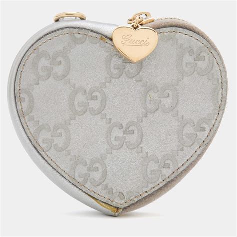 gucci heart shaped coin purse|gucci heart shaped purse.